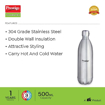 Picture of Prestige Thermopro Vacuum PWSL  Water Bottle 500ml, Silver