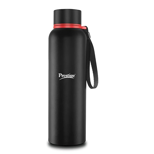 Picture of Prestige Magnate Vacuum Bottle 700ml(Stainless Steel, Black, Double Wall Insulation)