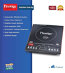 Prestige PIC 3.1 V3 2000 Watts Induction Cooktop | Black |Automatic Whistle Counter | Touch Panel | Indian Menu Options | Voltage Regulator | Automatic Keep Warm Function की तस्वीर