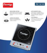 Prestige PIC 1.0 V2 1900-Watt Induction Cooktop (Black) की तस्वीर