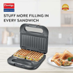 Picture of Prestige PGDP 02 750 W Sandwich Toaster with Fixed & Deep Sandwich Grill Plates(Black, Non-Stick Coated)