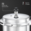 Picture of Judge by Prestige Basics 3 L Aluminium Pressure Cooker Outerlid