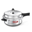 Picture of Judge by TTK Prestige Judge by Prestige Deluxe 6 Liter Induction Bottom Pressure Pan (Aluminium), Silver 12068