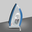 Prestige Dry Iron 02 SS Body-1000W (white and blue) की तस्वीर