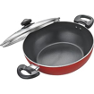 Judge by Prestige Deluxe Kadai 26 cm Diameter with Lid 3.25 L Capacity (Aluminium|Non-Stick|Induction Bottom) की तस्वीर