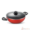 Judge by Prestige Deluxe Kadai 26 cm Diameter with Lid 3.25 L Capacity (Aluminium|Non-Stick|Induction Bottom) की तस्वीर