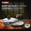 Picture of Judge by Prestige Everyday Appachatty with Lid 0.8 L Capacity 20 cm Diameter (Aluminium|Non-Stick)