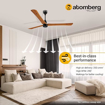 Picture of Atomberg Renesa+ Wooden 1400mm BLDC Motor 5 Star Rated Ceiling Fans for Home with Remote Control | Upto 65% Energy Saving High Speed Fan with LED Lights
