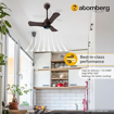 Picture of Atomberg Renesa+ Metallic 600mm BLDC Motor 5 Star Rated Sleek Ceiling Fans with Remote Control | High Air Delivery Fan and LED Indicators