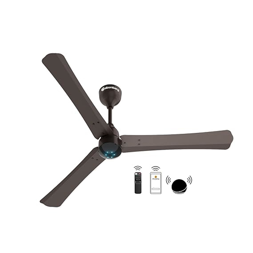 Picture of Atomberg Renesa Smart+ 1200mm BLDC Motor 5 Star Rated Ceiling Fan with IoT and Remote | Smart and Energy Efficient Fan with LED Indicator