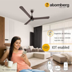 Picture of Atomberg Renesa Smart+ 1200mm BLDC Motor 5 Star Rated Ceiling Fan with IoT and Remote | Smart and Energy Efficient Fan with LED Indicator