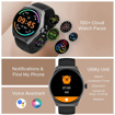 Picture of Boat Lunar Velocity Smartwatch with Bluetooth Calling, 100+ Sports Modes, 100+ Cloud Watch Faces (Active Black)