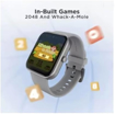 Picture of boAt Wave Arcade with 1.81 inch HD Display and Bluetooth Calling Smartwatch (Grey Strap, Free Size)