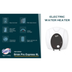 Picture of Jyoti Brisk Pro Express 6Ltr Vertical Storage Electric Geyser | 3kw Capacity | Glass Lined Tank