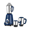 Picture of Bajaj Military Series Glamore 800W Mixer Grinder| 3 Stainless Steel Military Grade Jars*| DuraCut® Blades| Royal Blue