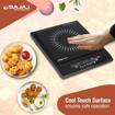 Picture of Bajaj Splendid 120TS 1200W Induction Cooktop with Tact Switch (Black/White)