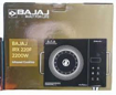 Picture of BAJAJ IRX 220F Radiant Cooktop  (Silver, Black, Touch Panel, Jog Dial)