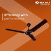 Bajaj Edge High Speed 1200mm Brown Ceiling fan की तस्वीर