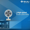 Picture of Bajaj Ultima Neo PT-01 200 mm Table Fan - Blue