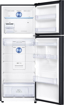 Samsung 385 L, 3 Star, Optimal Fresh+, Digital Inverter with Display, Frost Free Double Door Refrigerator (RT42C553EBX/HL, Luxe Black, 2023 Model) की तस्वीर