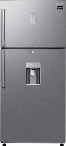 Samsung 501 L, 1 Star, Digital Inverter, Frost Free Double Door Refrigerator (RT54C655SSL/TL, Silver, Real Stainless, 2023 Model) Visit the Samsung Store की तस्वीर