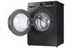 Picture of Samsung 8 kg, Hygiene Steam with Inbuilt Heater, Digital Inverter, Fully-Automatic Front Load Washing Machine (WW80TA046AB1TL, Black)