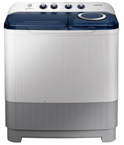 Picture of Samsung 7.0 Kg Inverter 5 star Semi-Automatic Washing Machine, Top Load (WT70M3200HL/TL, Light Grey, Air turbo drying)