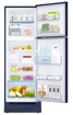 Picture of Samsung 236L 2 Star Inverter Frost-Free Convertible 3 In 1 Curd Maestro Double Door Refrigerator Appliance (RT28C3C32UZ/HL,Midnight Blossom Blue), Base Stand Drawer 2023 Model)