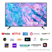 Picture of Samsung 108 cm (43 inches) 4K Ultra HD Smart LED TV UA43CU7700KLXL (Black)