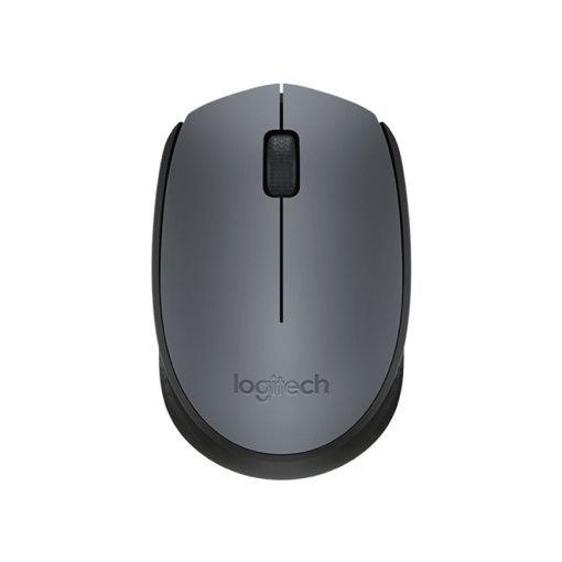 Picture of Logitech B170 Wireless Mouse, 2.4 GHz with USB Nano Receiver, Optical Tracking- Black