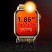 Picture of Fire-Boltt Rise Luxe Stainless Steel Luxury, 1.85" Display, Games, 120+ Sports Smartwatch  (Gold Strap, Free Size) ,(Rise Luxe BSW204)