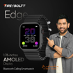 Picture of Fire-Boltt Edge 1.78" AMOLED Bluetooth Calling Smart Watch with AI Voice Assistant, Gaming, 110+ Sports Mode & Health Suite, Rotating Crown Button, 368 * 448 Pixel High Resolution, (Edge BSW115)