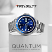 Picture of Fire-Boltt Quantum Luxury & Sporty Stainless Steel with Free Silicone Strap Smartwatch, 1.28" Bluetooth Calling, 2 Looks in 1 Watch, High Resolution of 240 * 240 Px & TWS Connection, (Quantum BSW088)