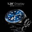 Picture of Fire-Boltt Quantum Luxury & Sporty Stainless Steel with Free Silicone Strap Smartwatch, 1.28" Bluetooth Calling, 2 Looks in 1 Watch, High Resolution of 240 * 240 Px & TWS Connection, (Quantum BSW088)