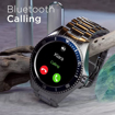 Picture of Fire-Boltt Quantum Luxury & Sporty Stainless Steel with Free Silicone Strap Smartwatch, 1.28" Bluetooth Calling, 2 Looks in 1 Watch, High Resolution of 240 * 240 Px & TWS Connection, (Quantum BSW088)