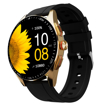 Fire-Boltt Invincible Plus 1.43" AMOLED Display Smartwatch with Bluetooth Calling, TWS Connection, 300+ Sports Modes, 110 in-Built Watch Faces, 4GB Storage & AI Voice Assistant (Gold Black)(Invincible Plus BSW097) की तस्वीर