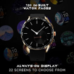 Picture of Fire-Boltt Invincible Plus 1.43" AMOLED Display Smartwatch with Bluetooth Calling, TWS Connection, 300+ Sports Modes, 110 in-Built Watch Faces, 4GB Storage & AI Voice Assistant (Gold Black)(Invincible Plus BSW097)