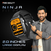 Picture of Fire-Boltt Newly Launched Ninja Fit Pro Smartwatch Bluetooth Calling Full Touch 2.0 & 120+ Sports Modes with IP68, Multi UI Screen, Over 100 Cloud Based Watch Faces, Built in Games (Black), (Ninja Fit Pro BSW156).