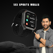 Picture of Fire-Boltt Commando 1.95 AMOLED Smart Watch, 123 sports modes, and Bluetooth calling Smartwatch , (Commando BSW141)