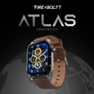 Picture of Fire-Boltt Atlas Smartwatch Smartwatch  (Brown Strap, Free Size), (Atlas BSW075)