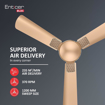 Havells 1200mm Enticer BLDC Motor Ceiling Fan | 5 Star with Remote, 100% Copper | Upto 55% Energy Saving with ECO Active Technology, High Air Delivery, 2 Year Warranty (Enticer BLDC (1200 mm)) की तस्वीर