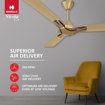 HAVELLS HAVELLS Nicola ES 1200 mm 3 Blade Ceiling Fan (Bronze Copper, Pack of 1) 1 Star 1200 mm Energy Saving 3 Blade Ceiling Fan  (Bronze Copper, Pack of 1) (Nicola ES 1200MM) की तस्वीर