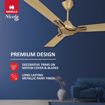 Picture of HAVELLS HAVELLS Nicola ES 1200 mm 3 Blade Ceiling Fan (Bronze Copper, Pack of 1) 1 Star 1200 mm Energy Saving 3 Blade Ceiling Fan  (Bronze Copper, Pack of 1) (Nicola ES 1200MM)