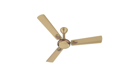 Picture of Havells Fusion Prime ES 1200mm Decorative Ceiling Fan with 100% Pure Copper|Watt: 52|Air Flow: 220 cmm|Speed: 350 RPM|65 dB|(Beige Brown) (Fusion ES/Fusion Prime ES  1200MM)