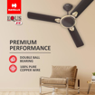 Havells 1200mm Equs ES Ceiling Fan | Premium Finish, Decorative Fan, Elegant Looks, High Air Delivery, Energy Saving, 100% Pure Copper Motor | 2 Year Warranty (Equs ES 1200MM) की तस्वीर