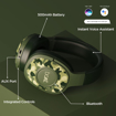 Picture of boAt Rockerz 558 Bluetooth Wireless Over Ear Headphones with Mic Upto 20 Hours Playback, 50MM Drivers, Soft Padded Ear Cushions and Physical Noise Isolation(Army Green)