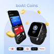 boAt Wave Sigma with 2.01" HD Display,Bluetooth Calling, Coins, DIY Watch Face Studio, 700+ Active Modes, HR&SpO2 Monitoring, Energy and Sleep Scores,IP67, Smart Watch for Men & Women(Active Black) की तस्वीर