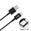 boAt Type-C A400 | Type-C to USB A 2 Mtrs Cable| 3A Fast Charging & 480mbps Data Transmission | Comparible for all Smartphones & Tablets (Black) की तस्वीर