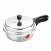 Picture of Pigeon by Stovekraft Deluxe Aluminium Outer Lid Pressure Cooker without Induction Base, 2 Litres, Silver,((101) Deluxe Aluminium 2 Litre Outer Lid)