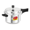 Picture of Pigeon by Stovekraft Deluxe Aluminium Outer Lid Pressure Cooker, 3 Litres, Silver, ((102)  Deluxe Pressure Cooker 3 Litre Outer Lid)